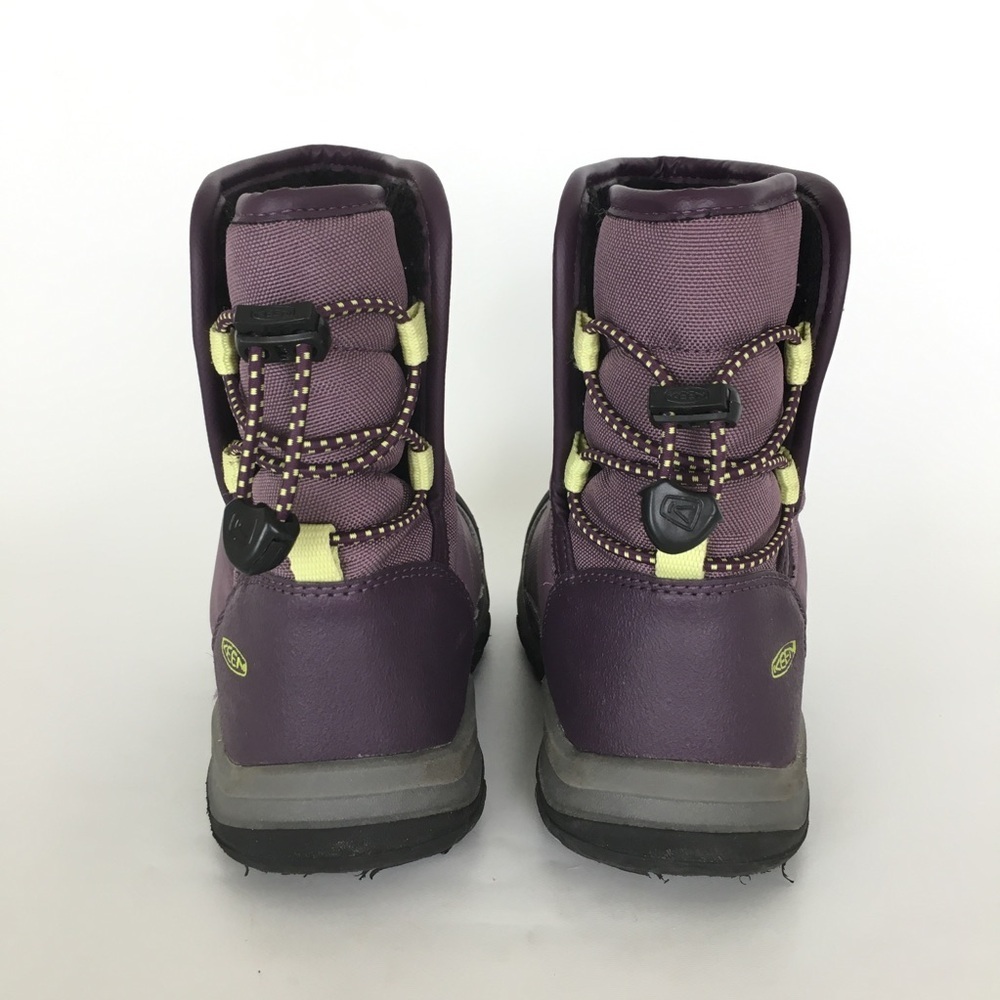 Keen Girls Purple Puffrider Keen-Dry Waterproof Insulated Winter Snow Boots Sz10 - Picture 6 of 12